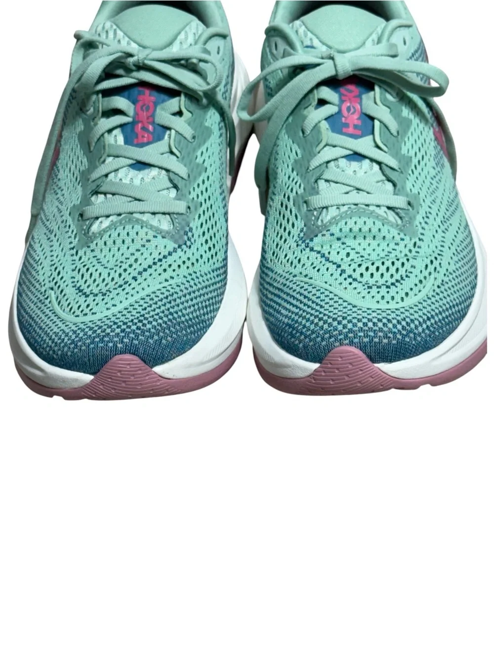 HOKA Rincon 4 Women’s Running Shoes Jadeite Alpine Blue Size 12B NWOB